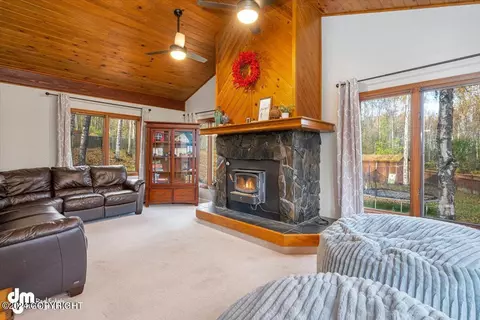 Living - 27220 Falcon Dr, Chugiak, AK 99567 photo 3 of 5