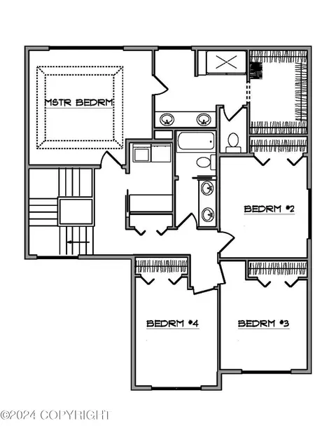 Floorplan - 8797 Chalk Hill Loop, Anchorage, AK 99502 photo 1 of 1