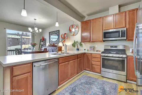Kitchen - 12240 Vista Ridge Loop # 33, Eagle River, AK 99577 photo 2 of 5
