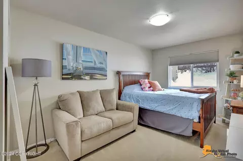 Bedroom - 12240 Vista Ridge Loop # 33, Eagle River, AK 99577 photo 5 of 7
