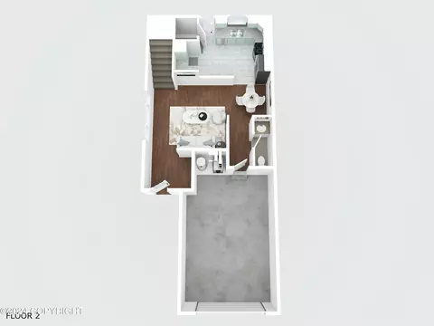 Floorplan - 5611 Alora Loop # 23, Anchorage, AK 99504 photo 6 of 7