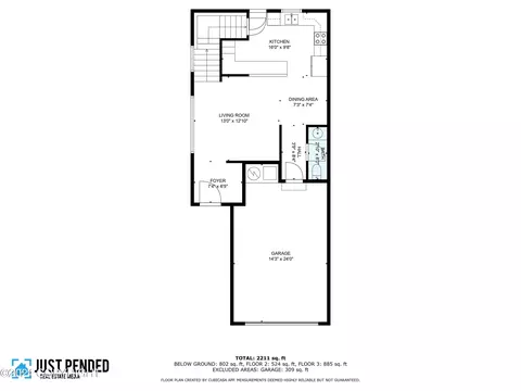 Floorplan - 5611 Alora Loop # 23, Anchorage, AK 99504 photo 2 of 7