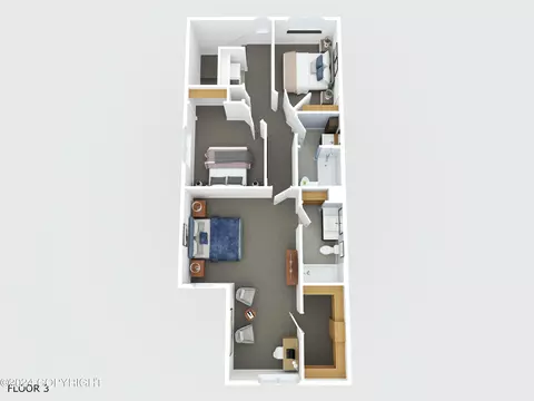 Floorplan - 5611 Alora Loop # 23, Anchorage, AK 99504 photo 5 of 7