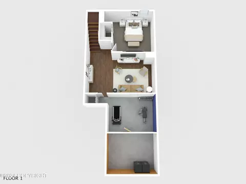 Floorplan - 5611 Alora Loop # 23, Anchorage, AK 99504 photo 7 of 7