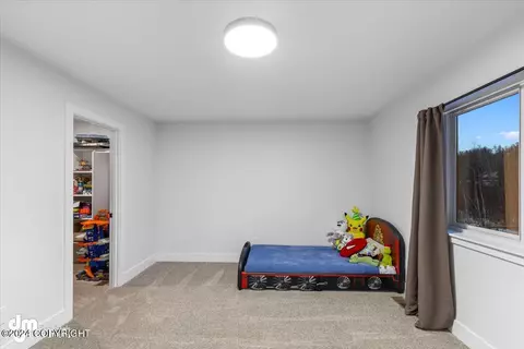 Bedroom - 8845 E Windy Woods Loop, Palmer, AK 99645 photo 10 of 10