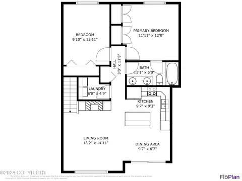 Floorplan - 8147 Marsha Loop # 46, Anchorage, AK 99507 photo 1 of 2