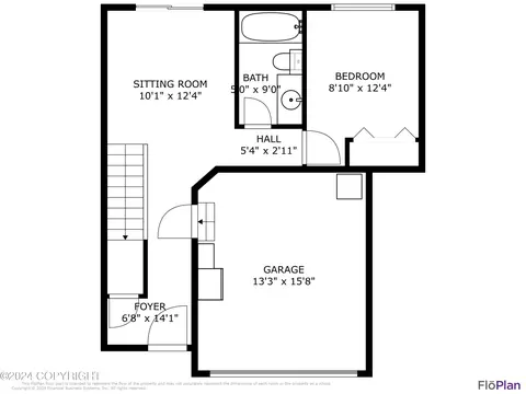 Floorplan - 8147 Marsha Loop # 46, Anchorage, AK 99507 photo 2 of 2