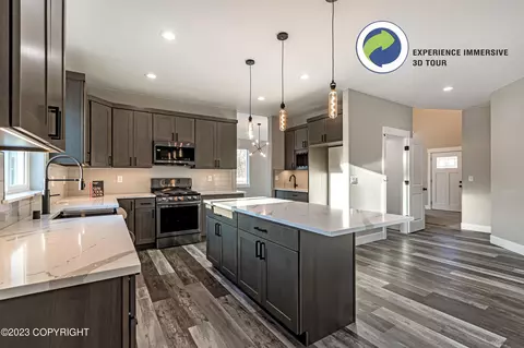 Kitchen - 7404 E Riparian Loop, Palmer, AK 99645 photo 3 of 8