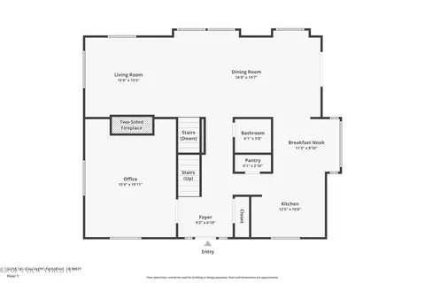 Floorplan - 24010 The Clearing Dr, Eagle River, AK 99577 photo 2 of 3