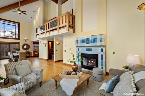 Living - 24010 The Clearing Dr, Eagle River, AK 99577 photo 7 of 13