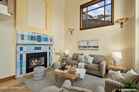 Living - 24010 The Clearing Dr, Eagle River, AK 99577 photo 6 of 13