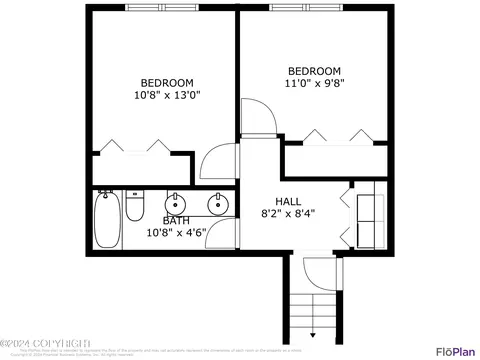 Floorplan - 1440 E St # 2, Anchorage, AK 99501 photo 2 of 4