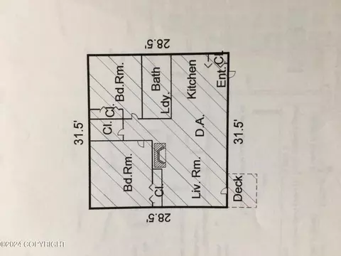 Floorplan - 310 E 11th Ave # 111, Anchorage, AK 99501 photo 1 of 1