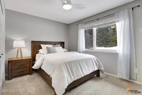 Bedroom - 9820 Lone Tree Dr, Anchorage, AK 99516 photo 4 of 5