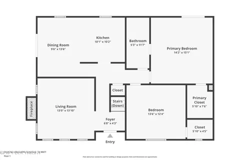 Floorplan - 19635 War Admiral Rd, Eagle River, AK 99577 photo 1 of 3