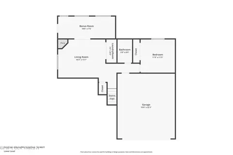 Floorplan - 19635 War Admiral Rd, Eagle River, AK 99577 photo 2 of 3