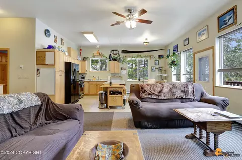 Living - 156 Echo Ridge Dr, Girdwood, AK 99587 photo 4 of 4
