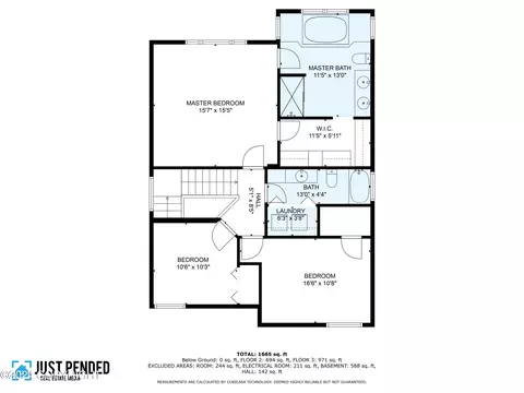 Floorplan - 20732 Mountain Vista Dr, Eagle River, AK 99577 photo 3 of 4