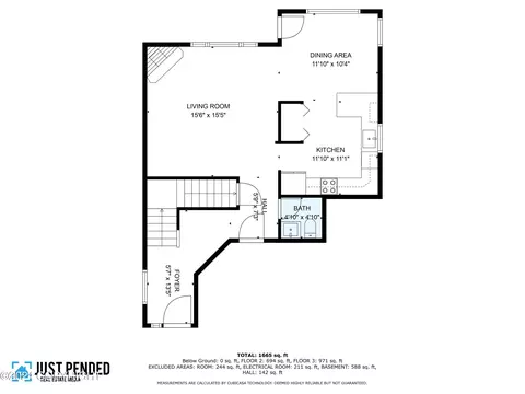 Floorplan - 20732 Mountain Vista Dr, Eagle River, AK 99577 photo 2 of 4