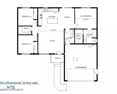 Floorplan - 7360 E Obsidian Loop, Wasilla, AK 99654 photo 1 of 3