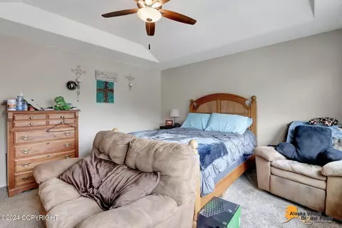 Bedroom - 20567 Pine Crest Ln, Eagle River, AK 99577 photo 3 of 11