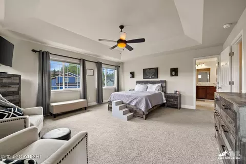 Bedroom - 13568 Charmley Cir, Eagle River, AK 99577 photo 2 of 9