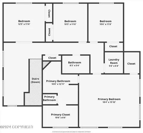 Floorplan - 13568 Charmley Cir, Eagle River, AK 99577 photo 3 of 3