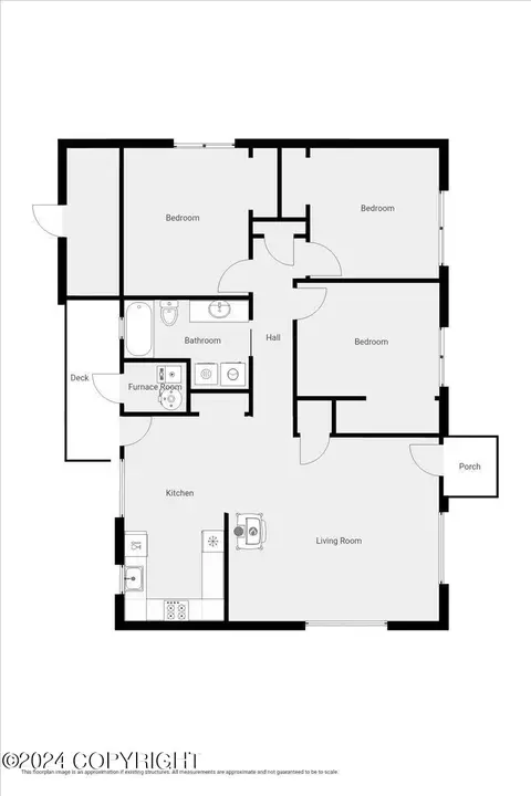 Floorplan - 244 E 23rd Ave, Anchorage, AK 99503 photo 1 of 1