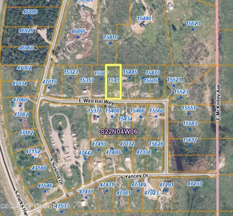 15415 E Wild Bill Way, Willow, AK 99688