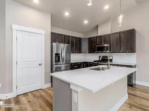 Kitchen - 20098 Eagles Nest Ct # 2A, Eagle River, AK 99577 photo 3 of 6