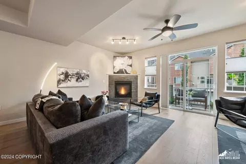 Living - 237 Cook Inlet Loop # 2C, Anchorage, AK 99501 photo 2 of 10