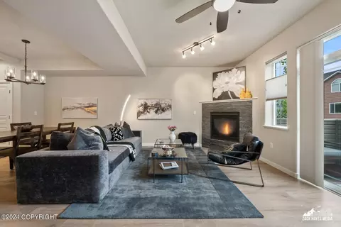 Living - 237 Cook Inlet Loop # 2C, Anchorage, AK 99501 photo 4 of 10