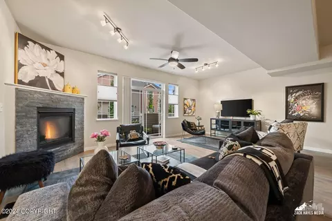 Living - 237 Cook Inlet Loop # 2C, Anchorage, AK 99501 photo 3 of 10