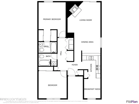 Floorplan - 1859 E Tudor Rd # C-304, Anchorage, AK 99507 photo 3 of 4