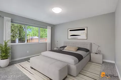 Bedroom - 8642 Lassen St, Eagle River, AK 99577 photo 6 of 7
