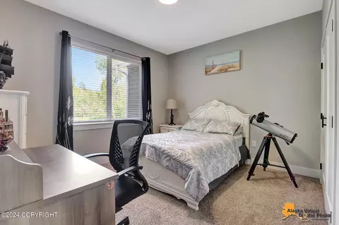 Bedroom - 734 E Sage Rd, Wasilla, AK 99654 photo 5 of 7