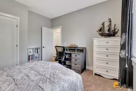 Bedroom - 734 E Sage Rd, Wasilla, AK 99654 photo 6 of 7