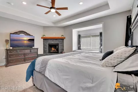 Bedroom - 734 E Sage Rd, Wasilla, AK 99654 photo 4 of 7
