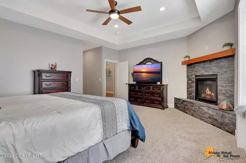 Bedroom - 734 E Sage Rd, Wasilla, AK 99654 photo 2 of 7