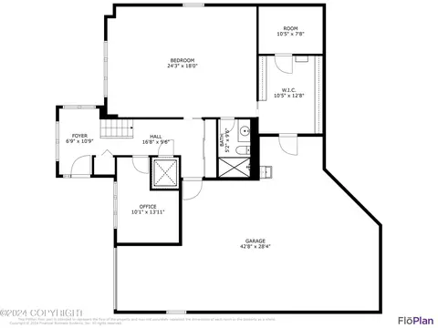 Floorplan - 1710 E 24th Ave, Anchorage, AK 99508 photo 2 of 4