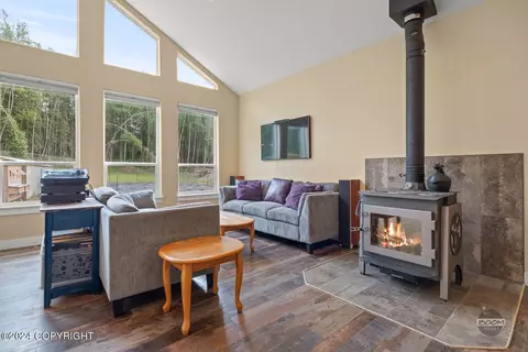 Living - 23070 Sheltering Spruce Ave, Chugiak, AK 99567 photo 2 of 3