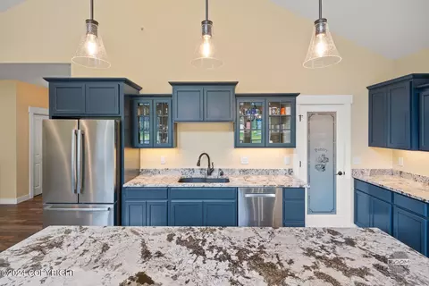 Kitchen - 23070 Sheltering Spruce Ave, Chugiak, AK 99567 photo 2 of 9