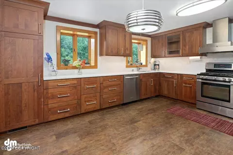 Kitchen - 18029 Kamkoff Ave, Chugiak, AK 99577 photo 2 of 5