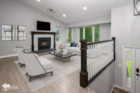 Living - 19100 Babrof Dr, Eagle River, AK 99577 photo 1 of 10