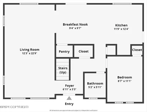Floorplan - 16838 Riddell St, Eagle River, AK 99577 photo 1 of 2