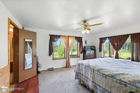 Bedroom - 14645 E Anselm Cir, Willow, AK 99688 photo 1 of 9