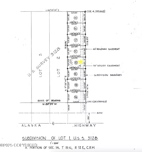 lot One D Us Survey No 312, Tok, AK 99780
