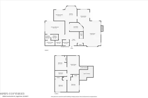 Floorplan - 20206 Constitution Dr, Eagle River, AK 99577 photo 3 of 3