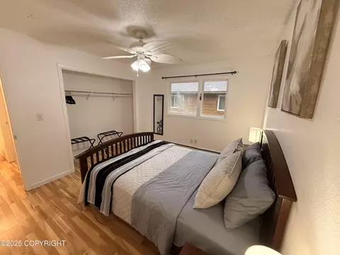 Bedroom - 8521 E 4th Ave, Anchorage, AK 99504 photo 8 of 10