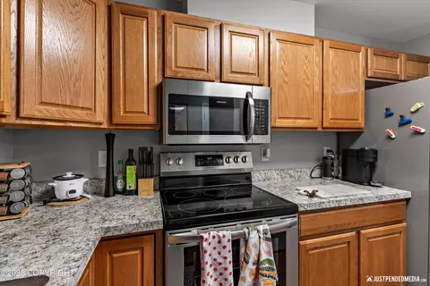 Kitchen - 4530 Wright St # 9, Anchorage, AK 99507 photo 1 of 2